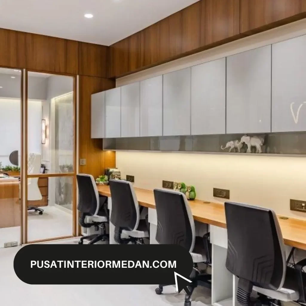desain ruang kerja kantor modern terbaru
