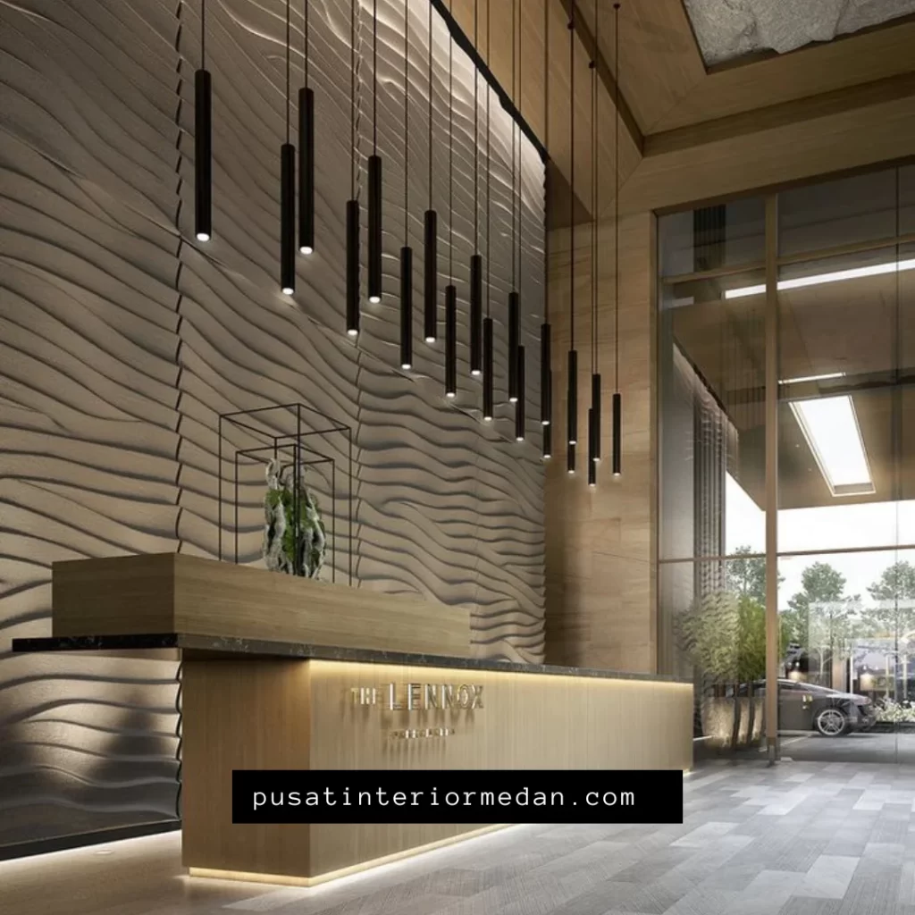 Desain Ruang Resepsionis Kantor