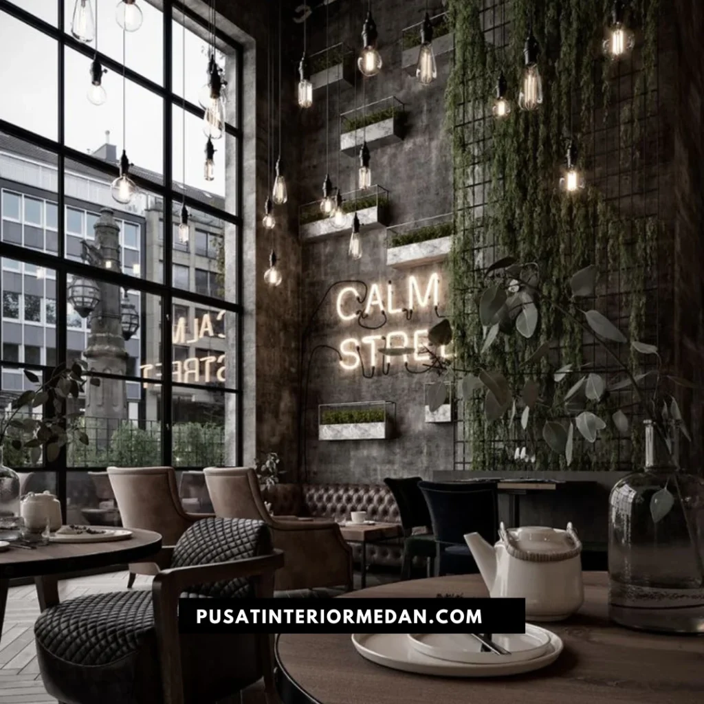 Interior Cafe Medan