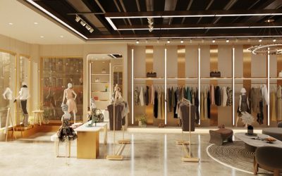 Interior Toko dalam Mall