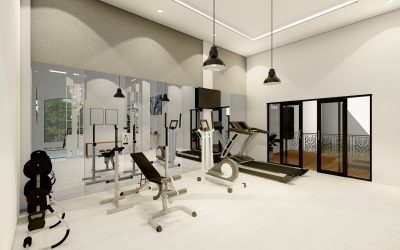 Inspirasi Bangun Gym Minimalis