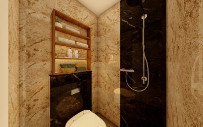 Jasa Desain Kamar Mandi Apartemen