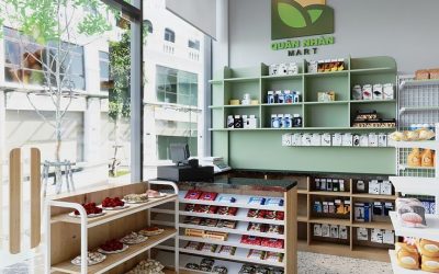 Interior Toko Kekinian Deli Serdang