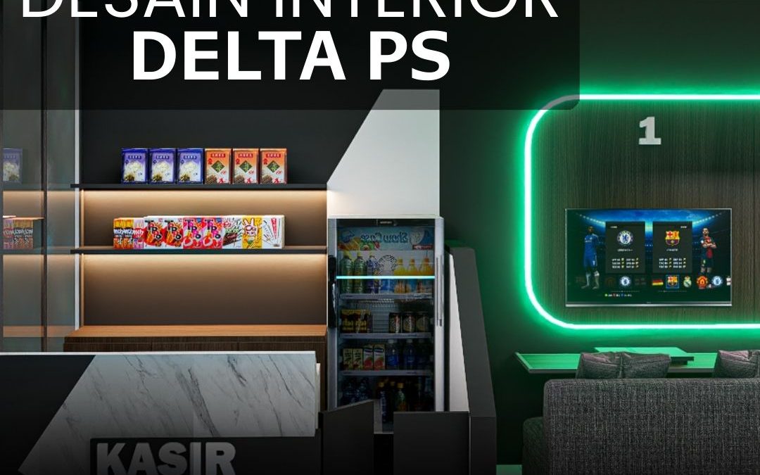 Portofolio Desain Interior Rental PS Gaming Lounge Medan