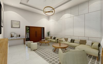 Desain Wall Panel Ruang Tamu