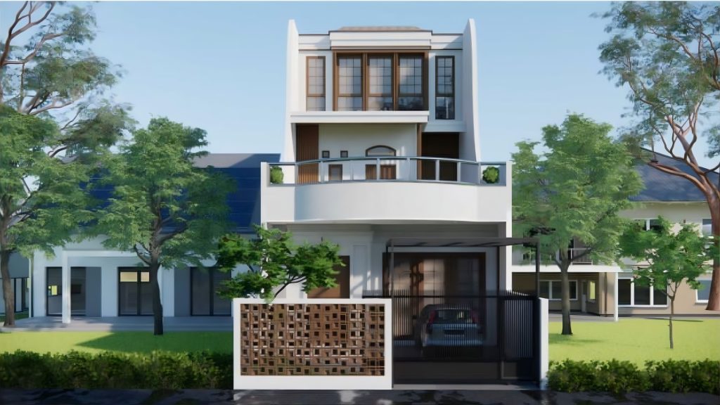 Desain rumah minimalis elegan