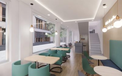 Desain Ruang Makan Restoran Medan