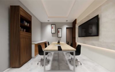 Desain Ruang Kerja Open Space