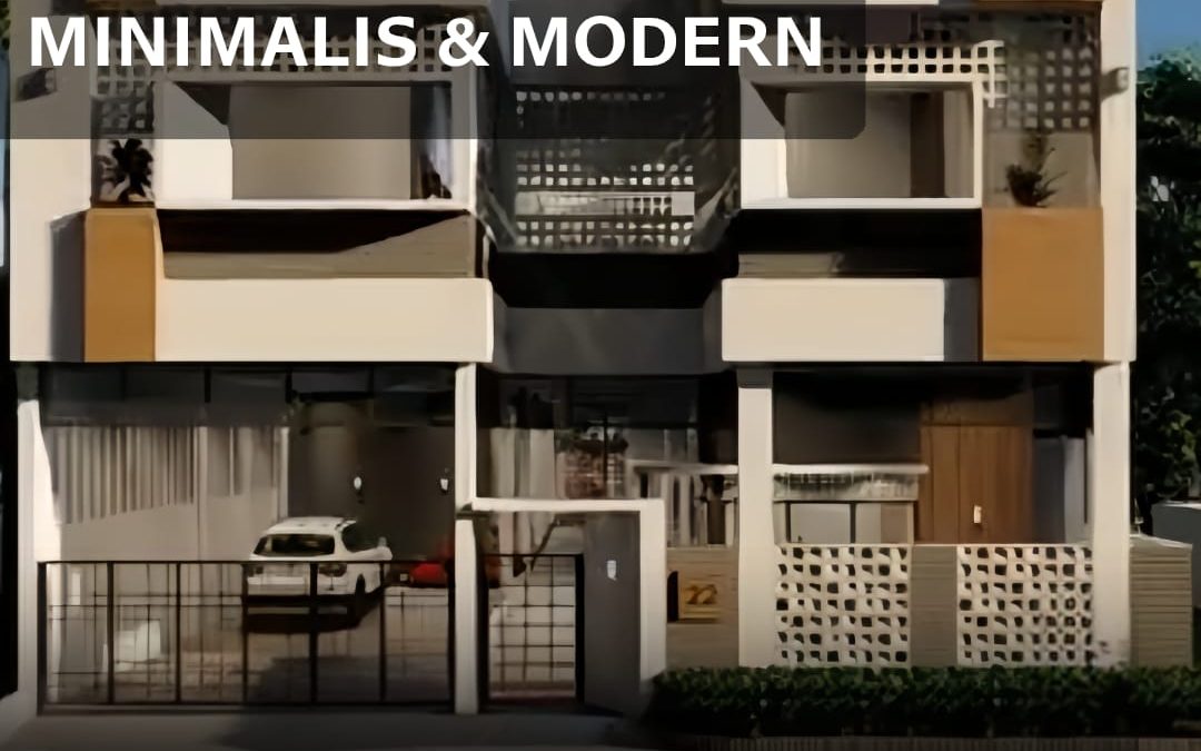 Portofolio Desain Interior Kos-kosan Modern Medan