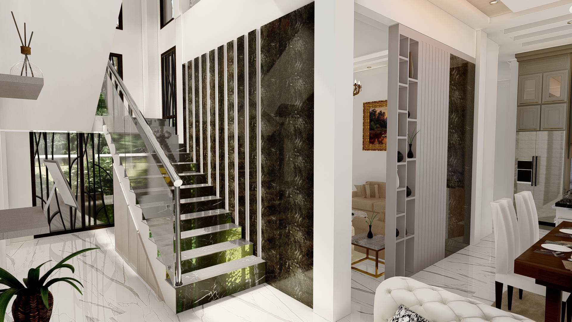 desain interior rumah kontemporer