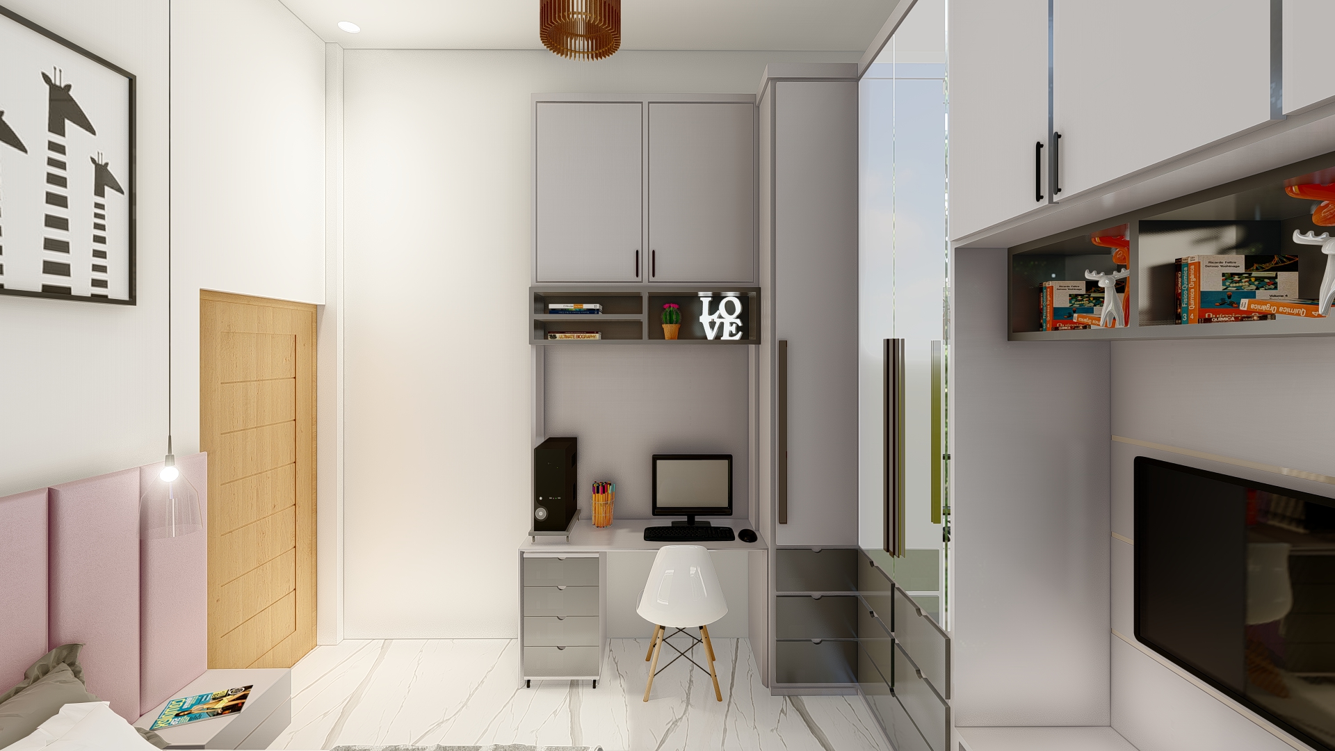 desain kamar dengan konsep minimalis modern