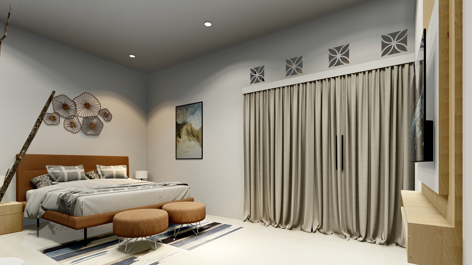 Desain interior kamar Palembang