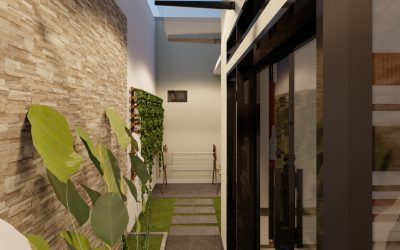 Desain Lorong Rumah Estetik