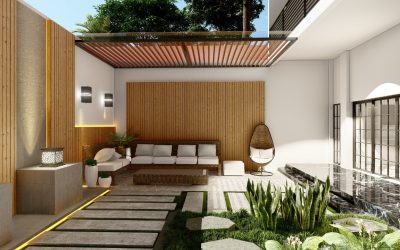 Contoh Desain Rumah Belakang