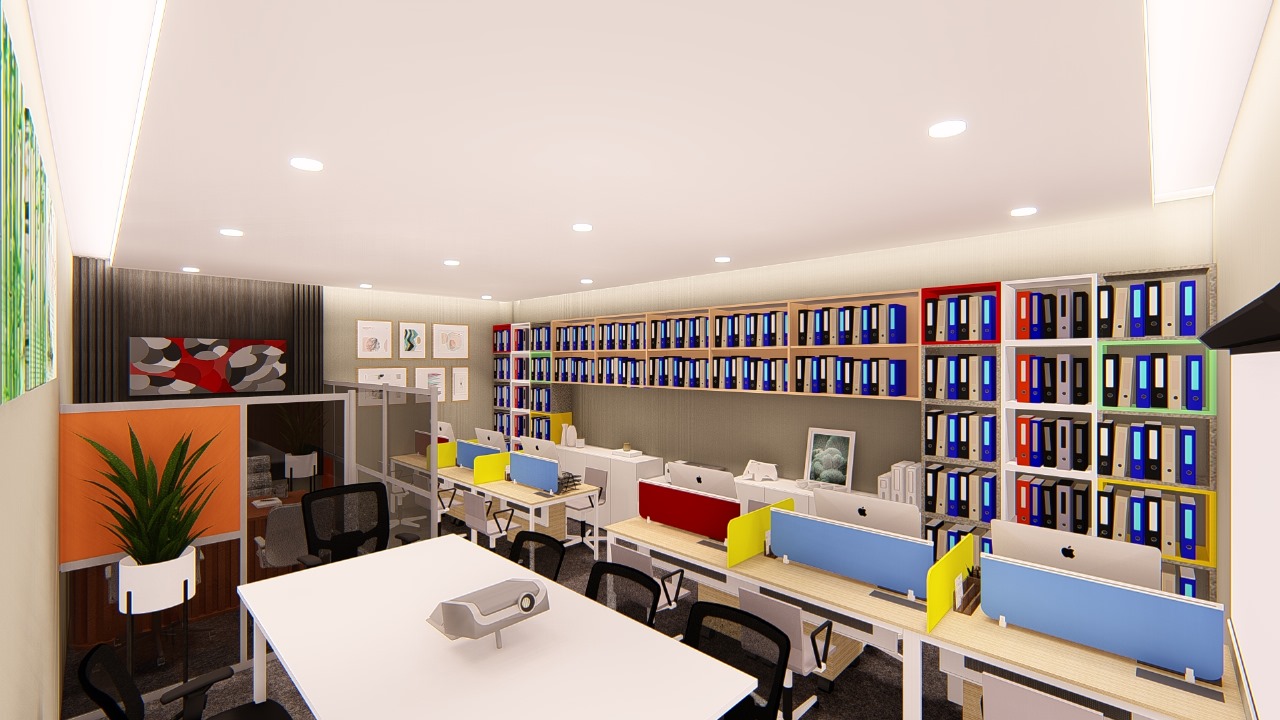 Model Desain Workspace Minimalis
