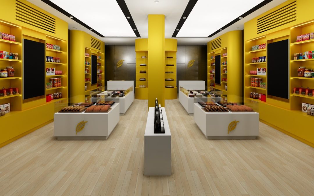 Layanan Desain Interior Toko Modern Aceh