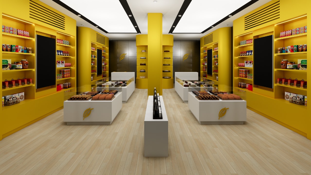 Layanan Desain Interior Toko Modern Aceh