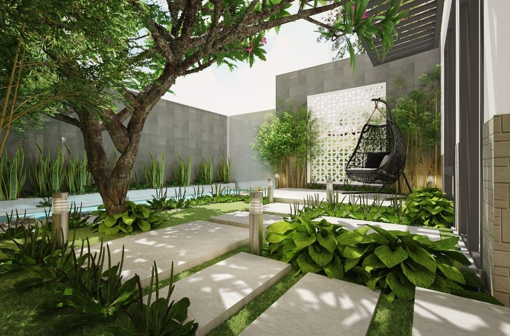 Ide Desain Interior Taman