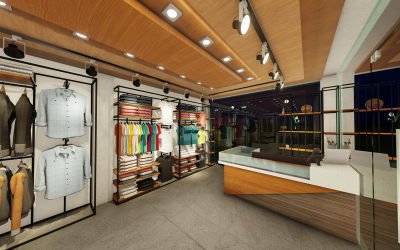 Jasa Interior Toko Pakaian