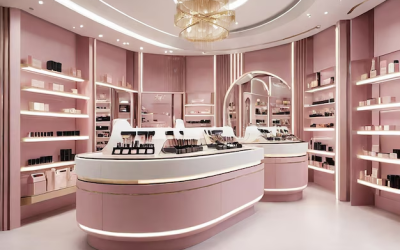 Layanan Desain Interior Toko Kosmetik