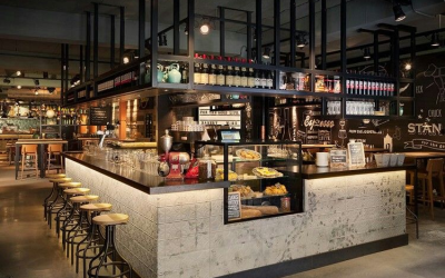 Desain Interior Cafe Kekinian Medan