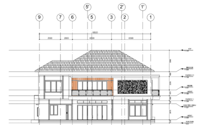 Sketsa Desain Rumah Modern